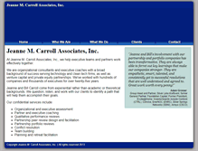 Tablet Screenshot of jmcarroll.com